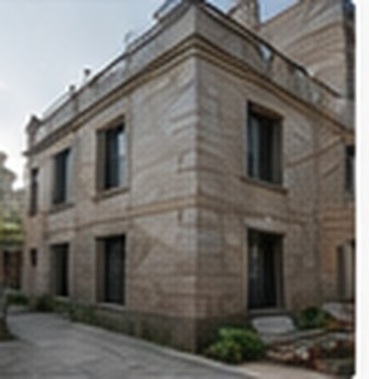 Casa existente con fachada tradicional