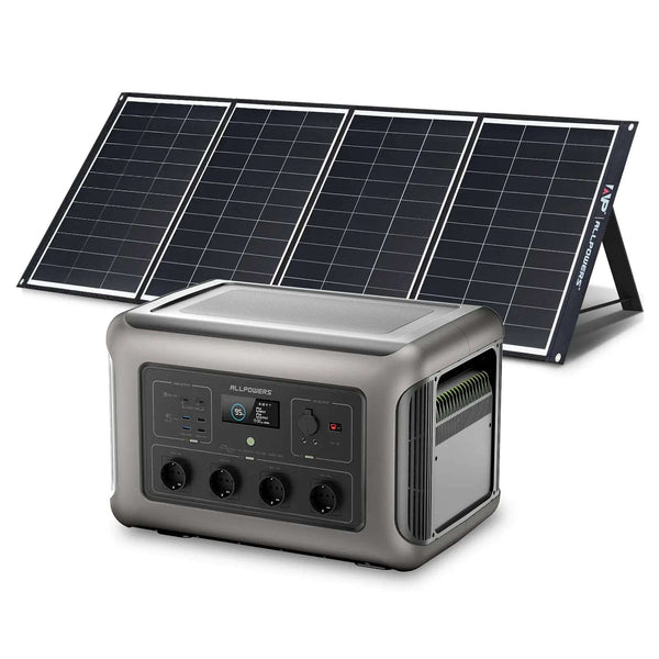 ALLPOWERS Generador Solar 3500W (R3500 + SP035 Panel Solar 200W)