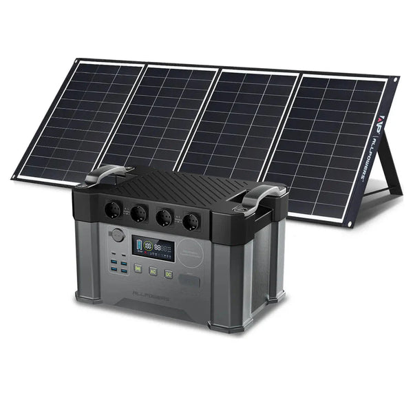 ALLPOWERS Generador Solar 2400W (S2000 Pro + SP035 Panel Solar 200W)