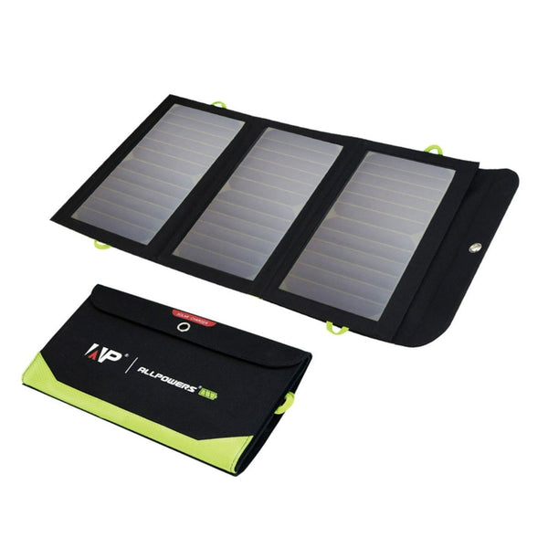 ALLPOWERS SP002 Placa Solar Batería Incorporada de 10000mAh 5V 21W