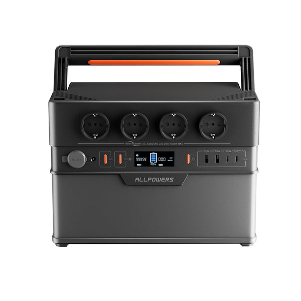 ALLPOWERS S1500 PLUS Estación de Energía Portátil 1500W 1092Wh