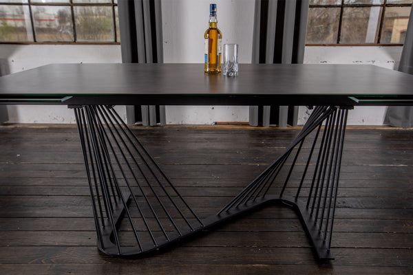 KAWOLA ELOISE Mesa de comedor extensible cerámica